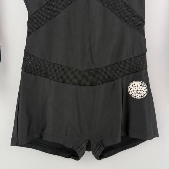 Rip Curl Boyleg Long Sleeve UV Surf Suit Rash Vest Size 4 - Picture 4 of 13